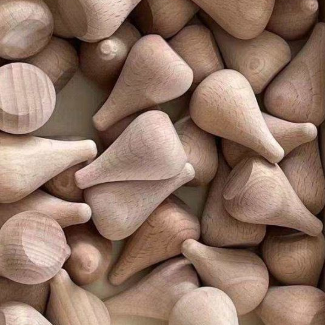 Loose Parts Mix | Naturel houten vormen