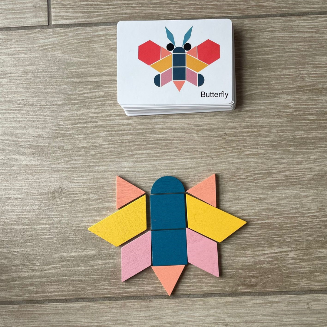 Hoekige loose parts | Open ended of figuren spiegelen - PROMO