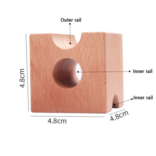 Houten Knikker Blokken | Inzichtelijke ontwikkeling