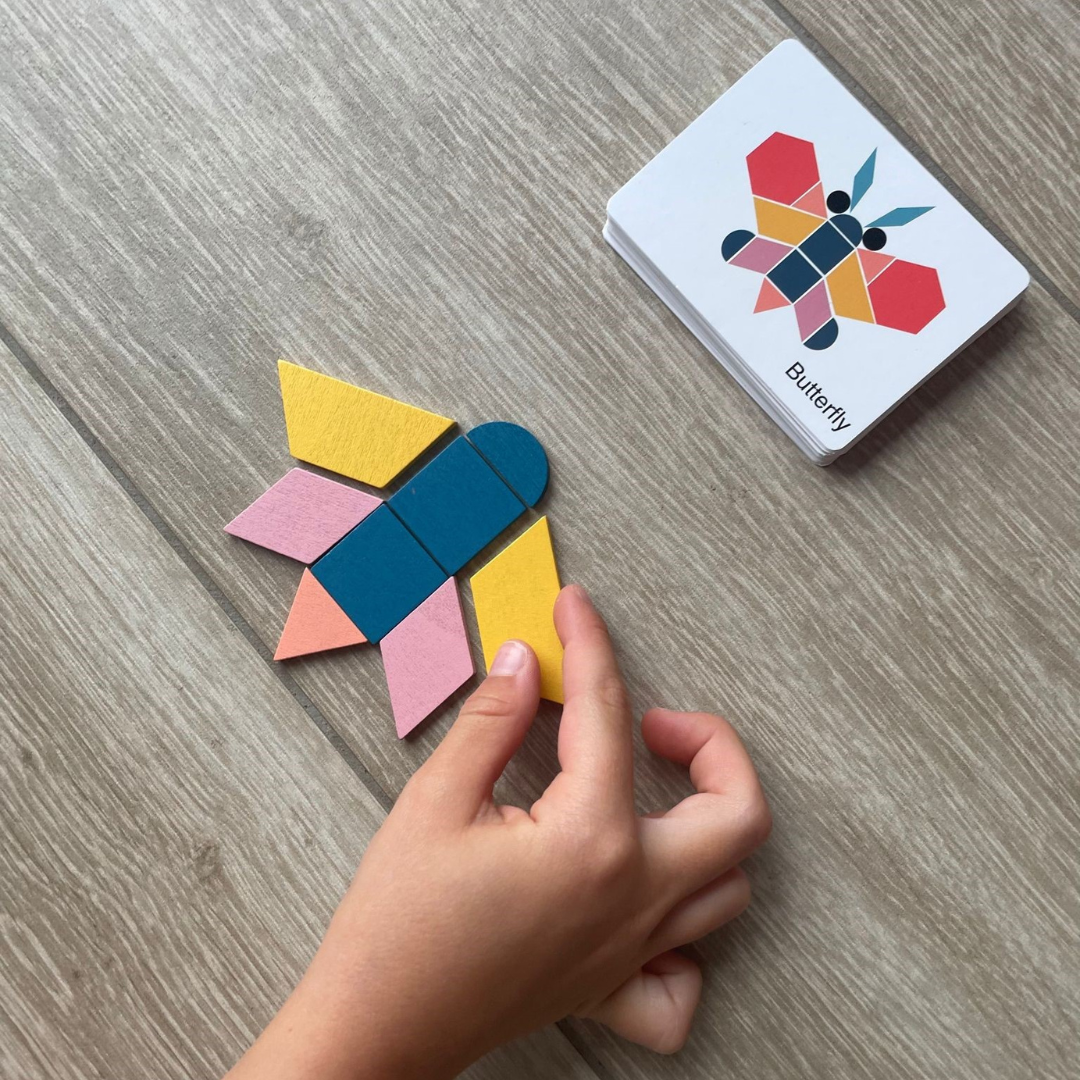 Hoekige loose parts | Open ended of figuren spiegelen - PROMO