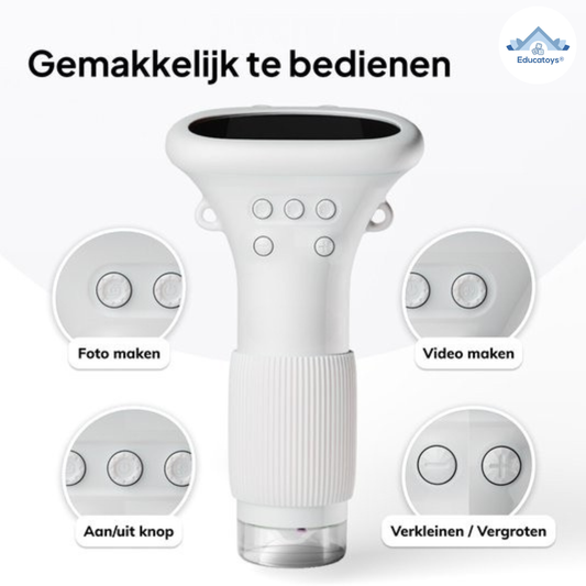Kinder microscoop | Digitale STEM Microscoop met HD-scherm