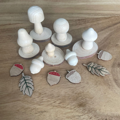 Loose Parts Herfstmix - Fantasie & Knutselplezier