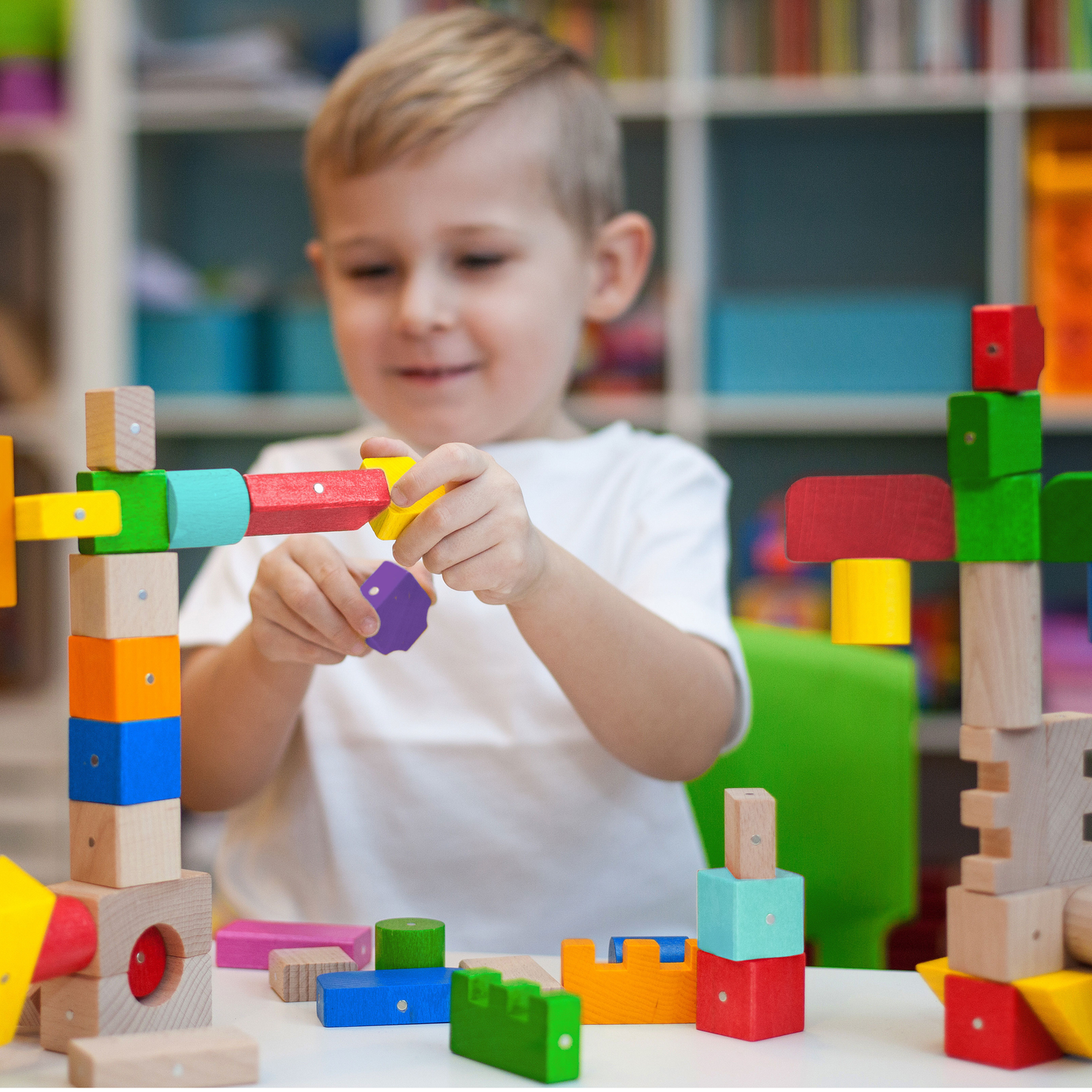 KOOGLO - Magnetische Houten Blokken