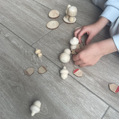 Loose Parts Herfstmix - Fantasie & Knutselplezier