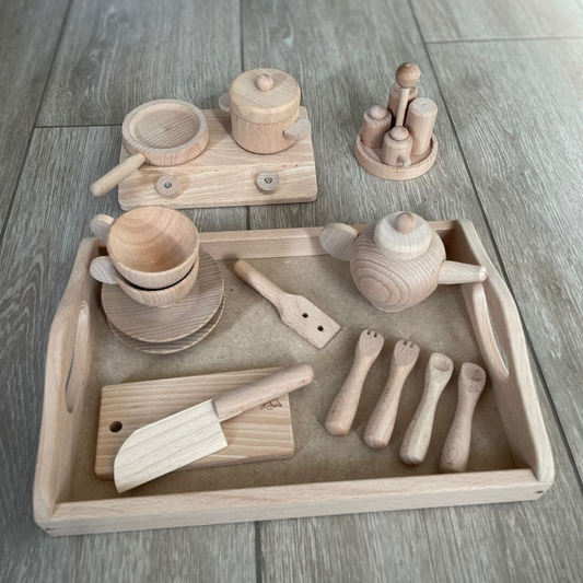 Houten keuken speelset | Fantasiespel