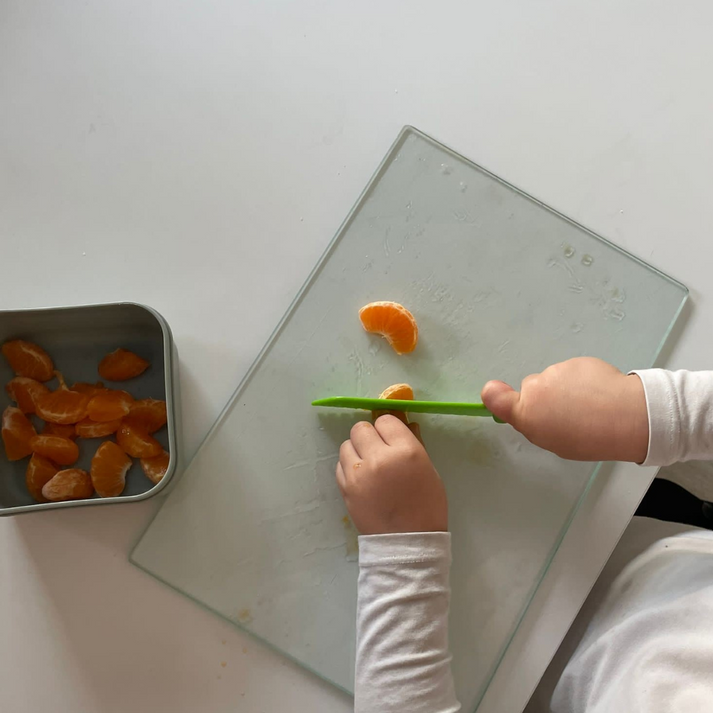 Junior Kookset voor Kinderen met Veilig Kindermes, Snijplank, en meer
