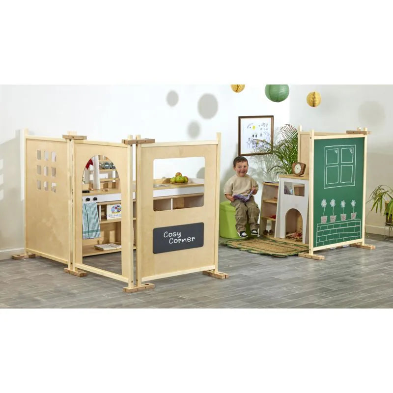High Corner Rookie Panels | Rollenspelhoek in 5 Panelen